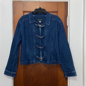 Vintage Willowbend Denim Jacket Womens Size XL